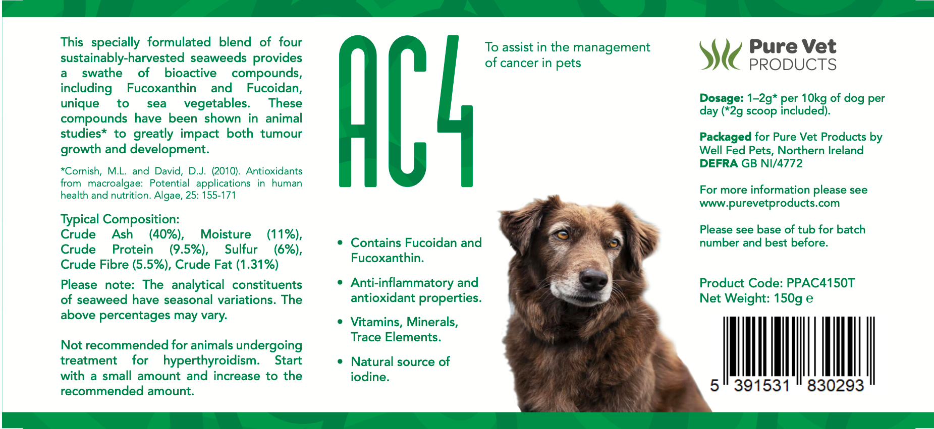 AC4 | Contains ingredients that may assist in the fight against cancer